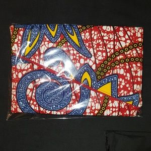 9x12 Handmade  Foldover Zippered Envelope Clutch